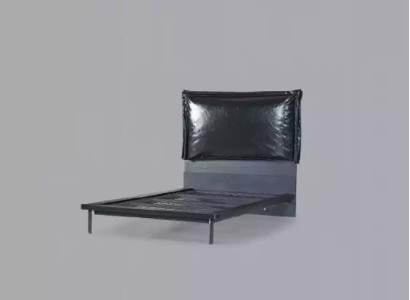 Designer children's bed youth bed metal furniture with soft 120x200cm